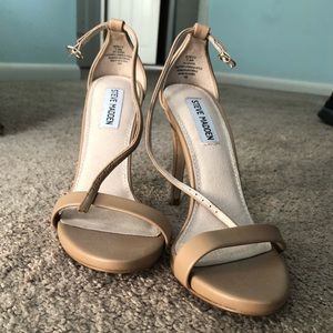 *Final Price* Steve Madden Nude Strappy Heels 7.5